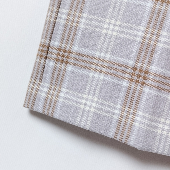 ARITZIA WILFRED Effortless Pants Plaid Purple 0 - Picture 10 of 16